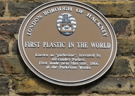 The first plastic